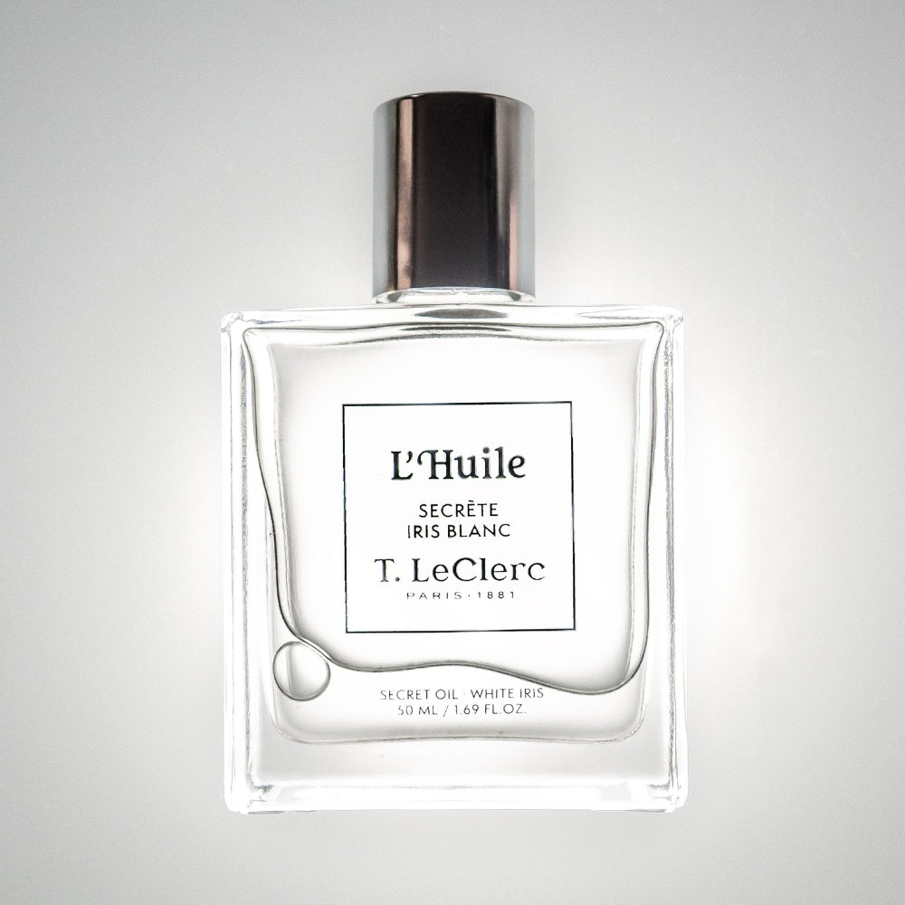 De geheime droge olie - Witte iris