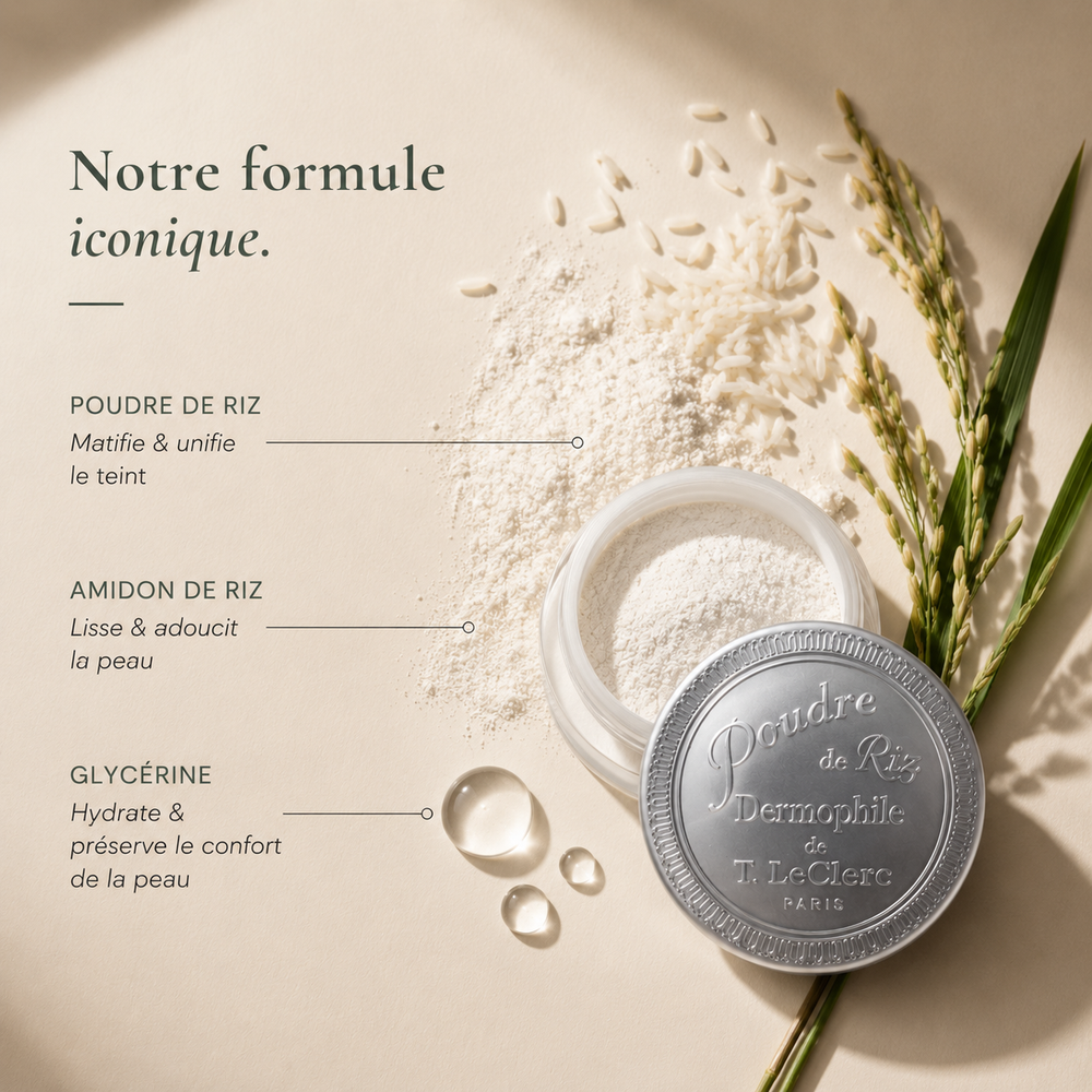 POUDRE LIBRE DE RIZ - FORMULE SOIN — visuel 4